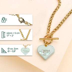 HEART ME | Pistacchio Crystal Gold