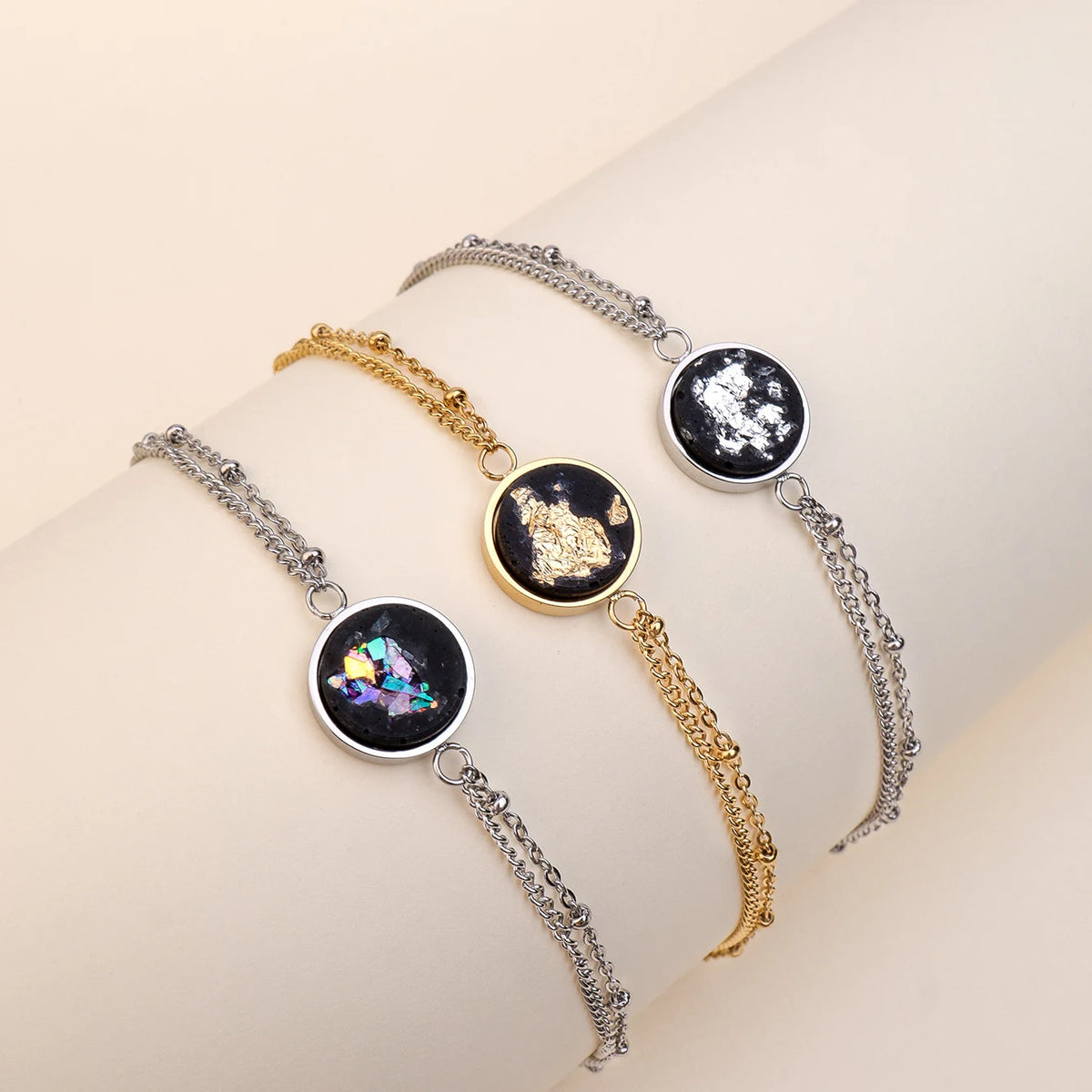 Bracelet LIA | Black Gold