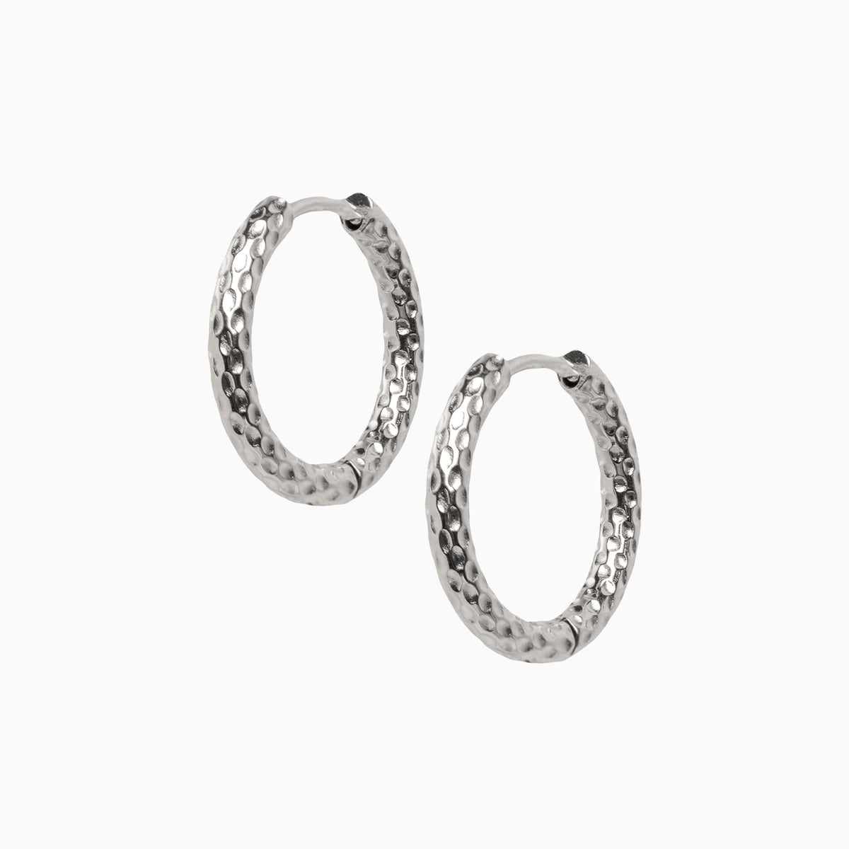 Creole earrings HOLLY | Silver 
