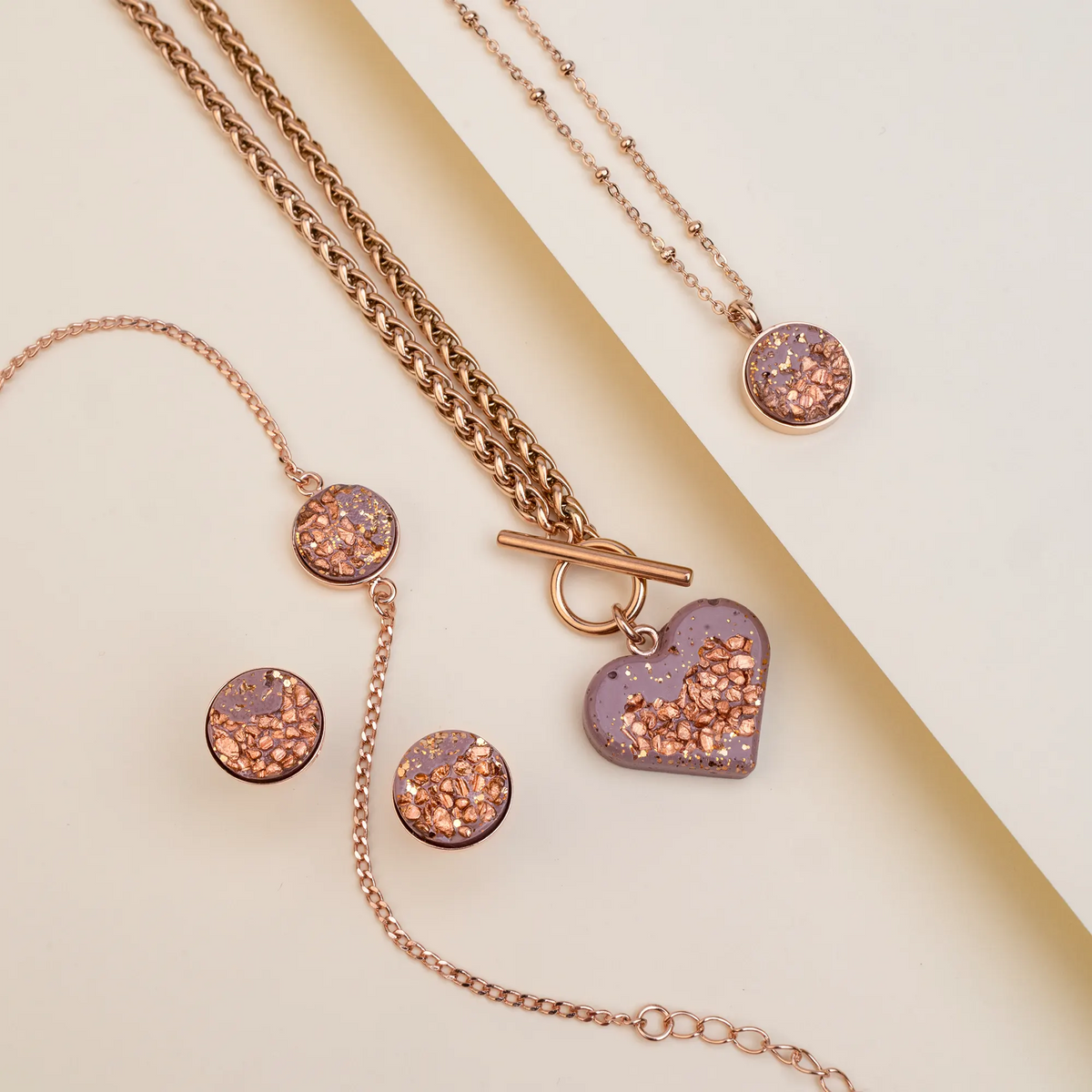 Bracelet LIA | Berry Rose