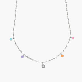 Necklace DROPS | Silver