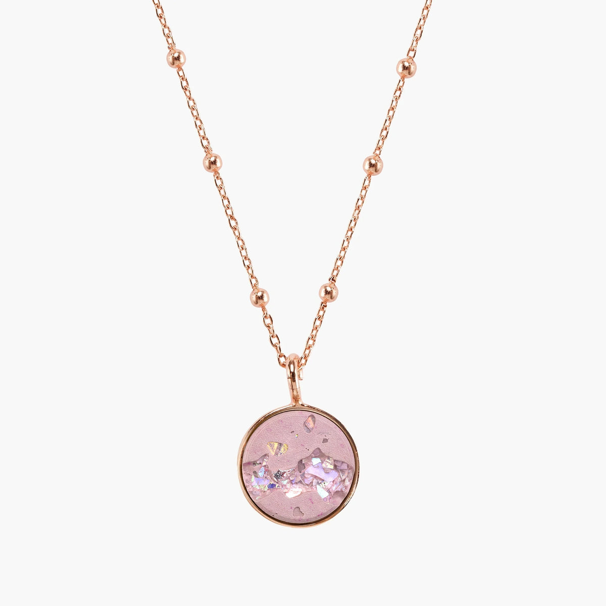 Necklace ELLA | Rosa Crystal