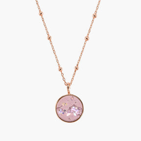 Necklace ELLA | Rosa Crystal