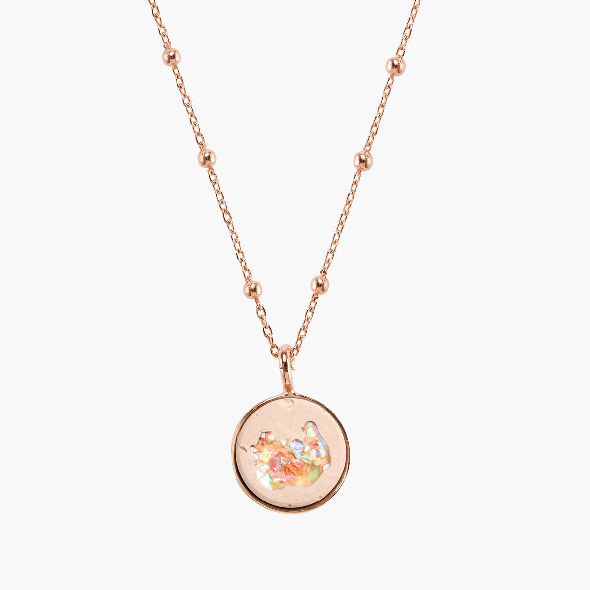 Necklace ELLA | Sand Crystal Rose 