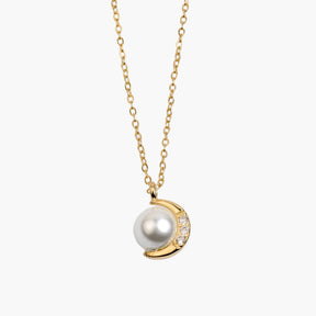 Necklace MOON | gold