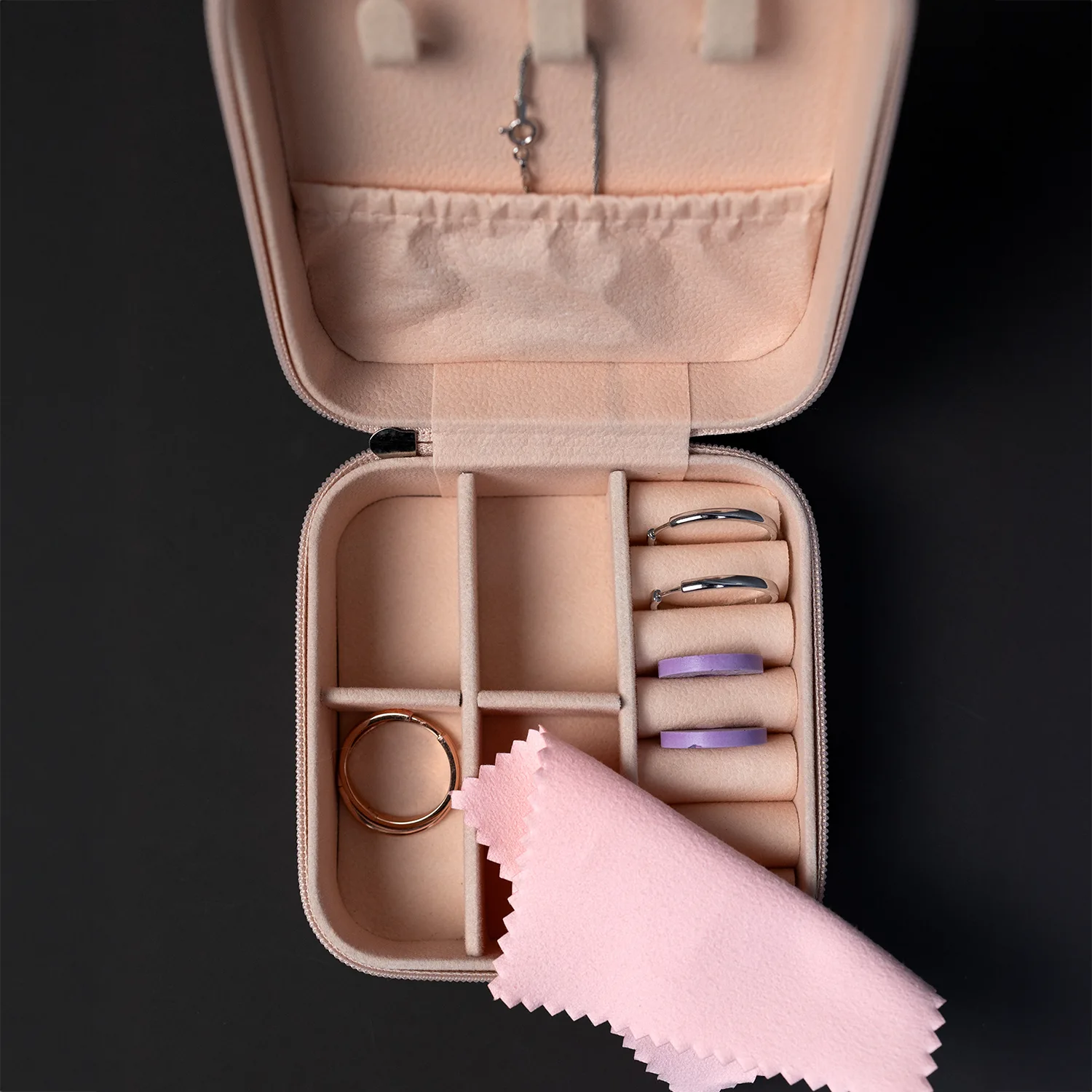 Travel case BASIC | Light pink
