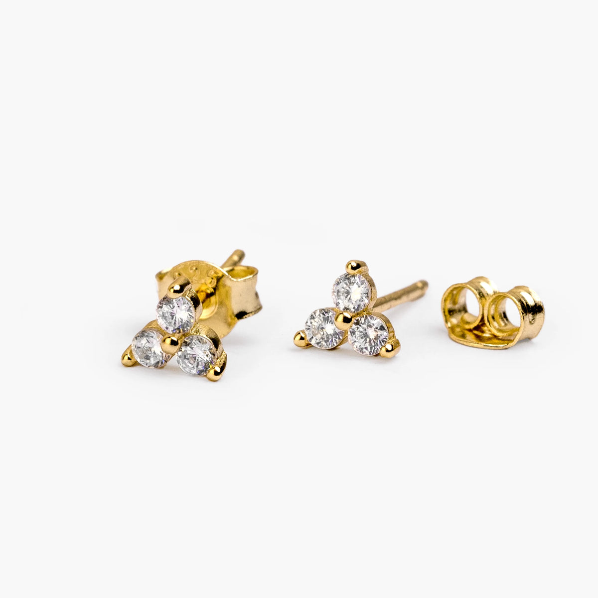 Stud earrings BLOSSOM | gold