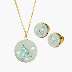 CLASSY-ME | Pistachio Crystal Gold