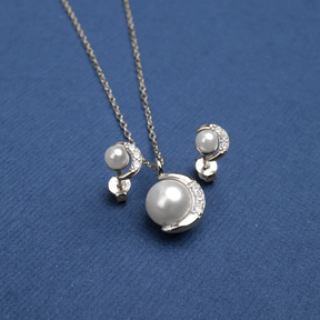 Necklace MOON | Silver